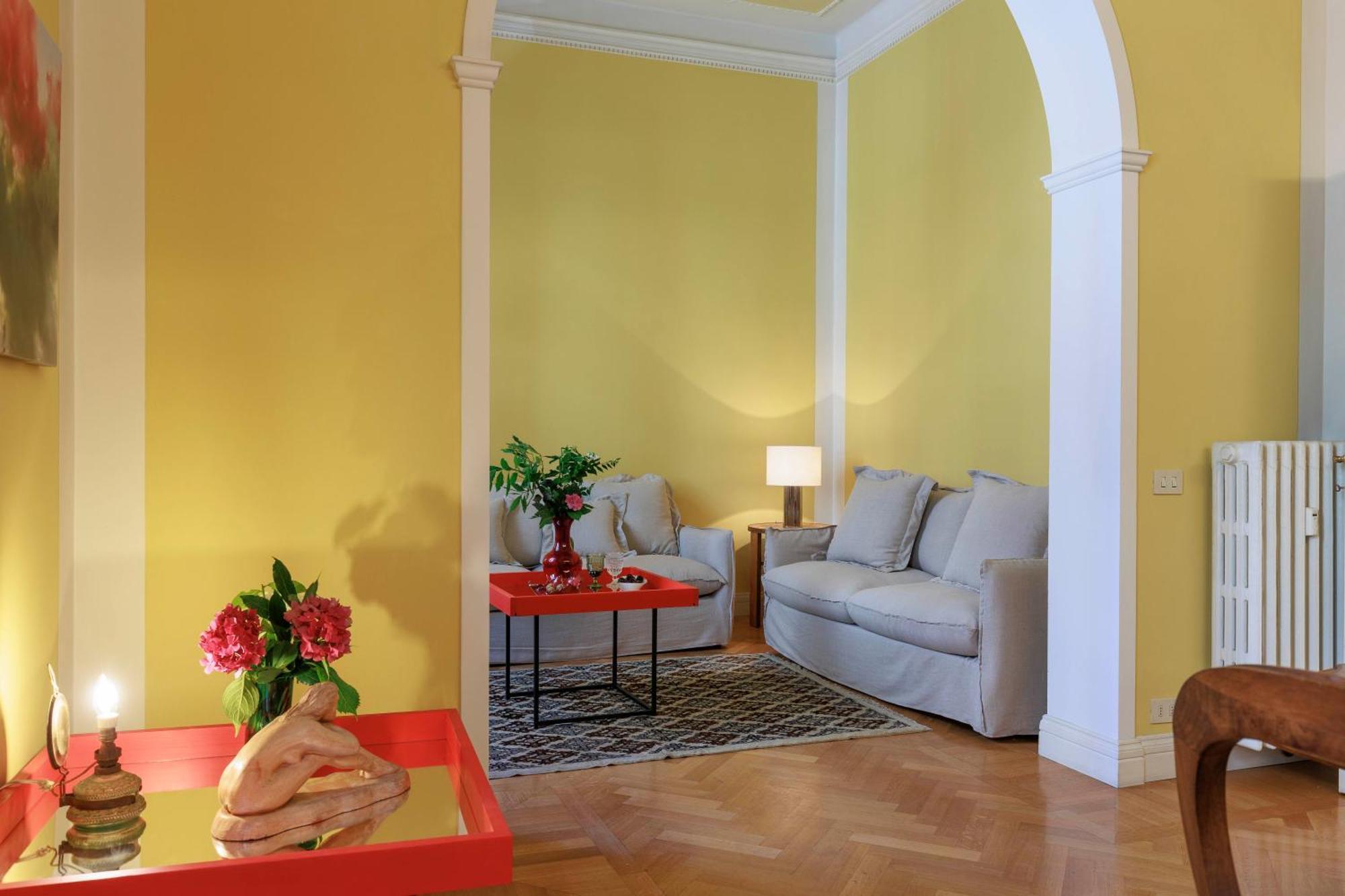 Florence Huge Apartment With Private Garden 外观 照片